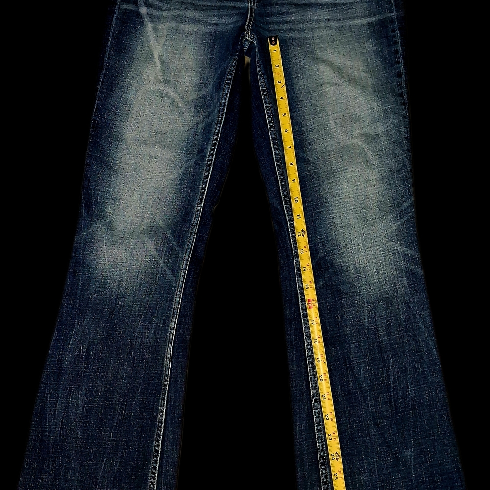 BKE Women's Boot Cut Jeans in Faded Blue